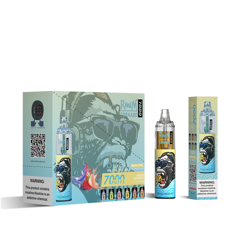 RAndM Tornado 7000 Puffs Disposable Vape Pack Of 10