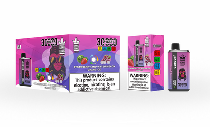 Bang Kingdoms Rex 30000 Puffs Disposable Vape | 0%-5% Nicotine  - 36ml E-Liquid, 650mAh Battery