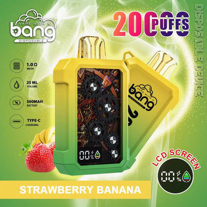 BANG Tick Tock 20000 Puffs Disposable Vape Wholesale-650mAh battery, 16ml E-liquid, Multiple Nicotine 12 Flavors
