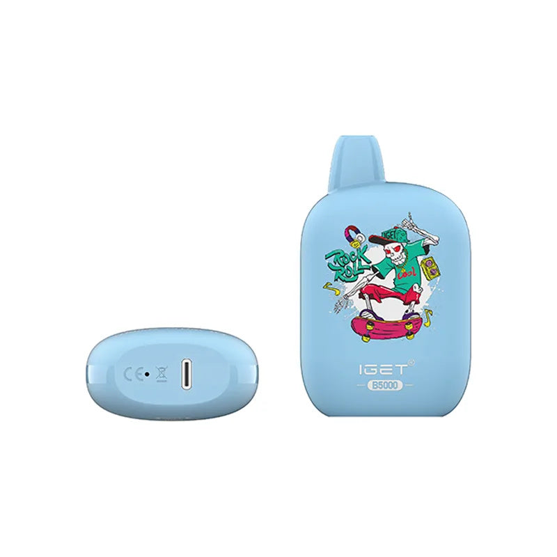 IGET B5000 Puffs Disposable Vape – 10ml E-Liquid, Rechargeable, 40MG/50MG Nicotine