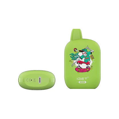 IGET B5000 Disposable Vape - 5000 Puffs, 10ml, 40mg Nicotine, Rechargeable