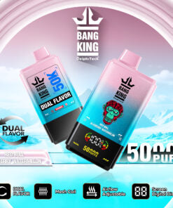 Bang King 50000 Puffs Disposable Vape - 50ml E-Liquid, 850mAh Battery 12 Flavors