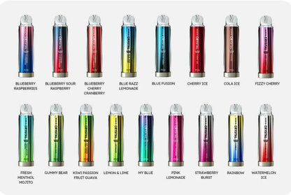 Crystal Supermax 4500 Disposable Bar Puffs  BY SKE -Nic 20MG 2ML 1500 MAH