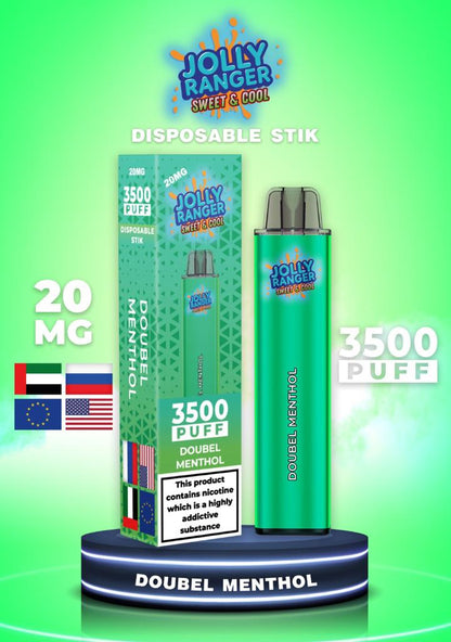 Jolly Ranger 3500 Rechargeable Draw- Activated 2ml- SPECIAL OFFER EXP:27/09/23