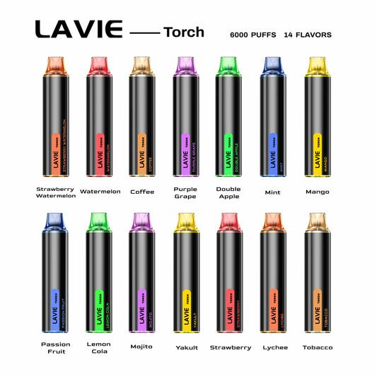 LAVIE TORCH 6000 Puffs Disposable Vape Wholesale