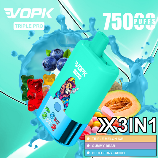 VOPK TRIPLE PRO 75000 Puffs Disposable Vape Wholesale