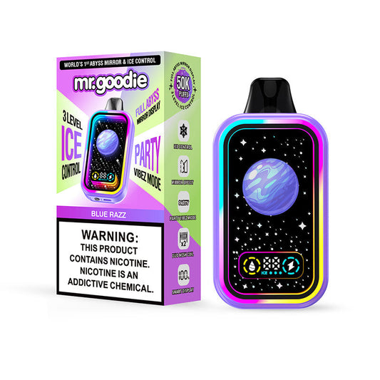 Mr.Goodie Abyss Mirror Ice Control 50000 Puffs Disposable Vape Wholesale