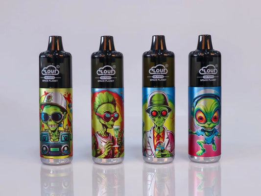 Cloud Multi Flavor 10000 Puffs  5% Rechargeable Vapes Pen 18ml for Cigarettes Lovers 10 Flavors