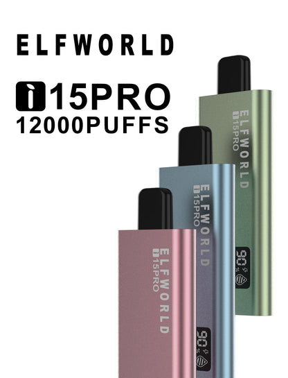 ELFWORLD i15 Pro 12000 Puffs Disposable Vape Wholesale