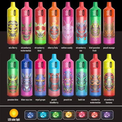 BANG KING 13000 Puffs Disposable Vape Wholesale-650mAh Battery, 23ml E-liquid, Multiple Nicotine 16 Flavors