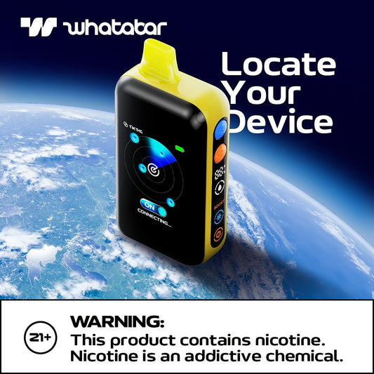 Whatabar Tik Tag 50000 Puffs Disposable Vape Wholesale-1000mAh battery, 25ml E-liquid, Multiple Nicotine 12 Flavors