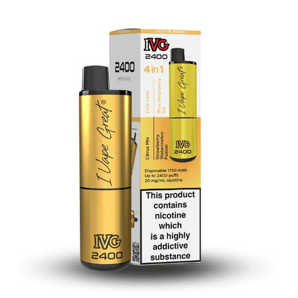 4 in 1 Summer Edition - IVG 2400 Disposable Kit