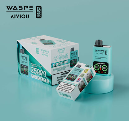 WASPE 25000 Puffs Disposable Vape Wholesale,	650 mAh ,25ML 10Flavors