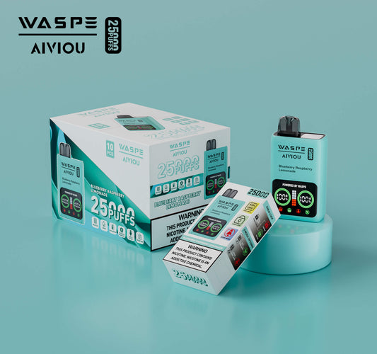 WASPE 25000 Puffs Disposable Vape Wholesale,	650 mAh ,25ML 10Flavors