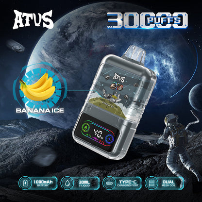 ATVS Astronaut 30000 Puffs Disposable Vape Wholesale-1000mAh batterty, 25ml E-liquid,Multiple Nicotine 14 Flavors