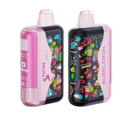 Bubblemon Graffiti Tuzzy 35K Disposable Vape 24ml 2% (35000 Puffs) Naturevapewholesale