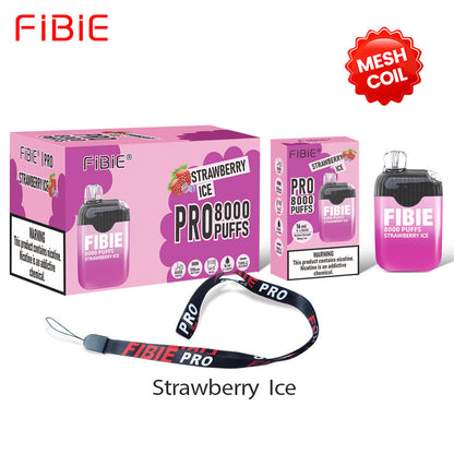 Blueberry-Peach -FIBIE 8000 Puffs Disposable Vapor Wands(8000 PUFFS)