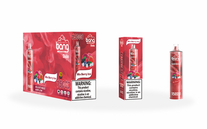 BangKing 12K Puffs Smart Full Screen Turn Ice Wholesale Disposable Vape Puff 12000k Prefilled Pod-850mAh Battery, Multiple Nicotine 12 Flavors