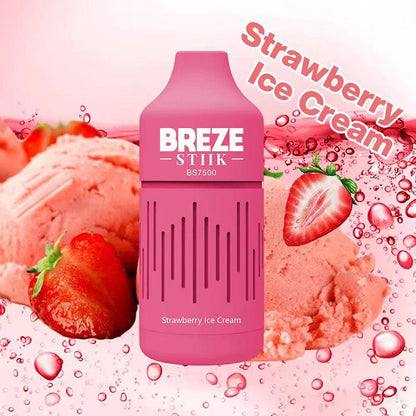 BREZE STIIK BS7500 Disposable Vape 7500 Puffs(20mg, 50mg)