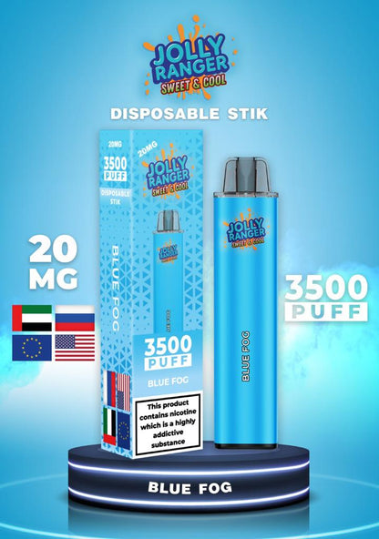 Jolly Ranger 3500 Rechargeable Draw- Activated 2ml- SPECIAL OFFER EXP:27/09/23