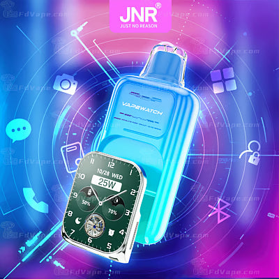 JNR Vape Watch 30000 Puffs Disposable Vape （2%3%5%Nicotine）19ML 850mAh 10 Flavors Available In Sales