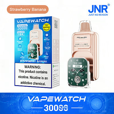 JNR Vape Watch 30000 Puffs Disposable Vape （2%3%5%Nicotine）19ML 850mAh 10 Flavors Available In Sales