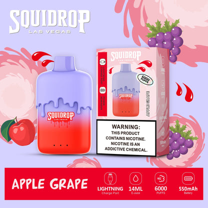 VAPMOD SOUIDROP 6000Puffs Disposable Vape Wholesale