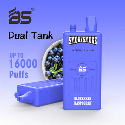 2024 Innovative Electronic Cigarette BS Smokysm 16000 Puff Dual Mesh Coil Disposable Vape