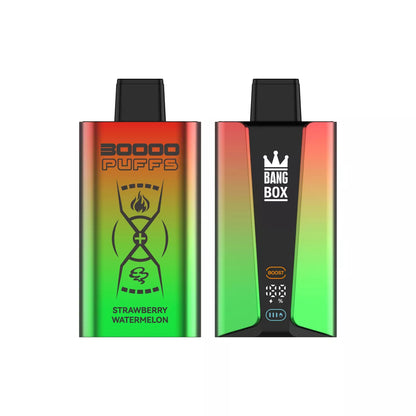 Bang Box 30000 Puffs Dual Mesh 0% 2% 3% 5% Low Nicotine Bulk Buy Rechargeable Disposable Vapes Pen Wholesale