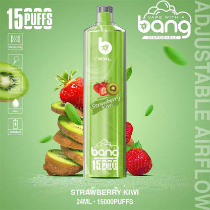 Mini Vape Pen Bang King 15000 Puff Shisha Digital Screen Vape Liquid Crystal Bar 15000 Puffs Al Fahker Shisha-600mAh Battery, 15ml E-liquid, Multiple Nicotine 20 Flavors