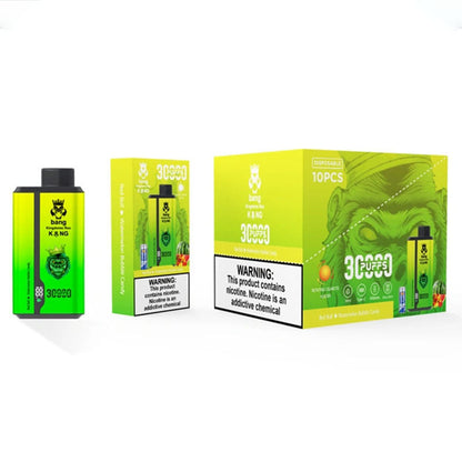Bang Kingdoms Rex 30000 Puffs Disposable Vape | 0%-5% Nicotine  - 36ml E-Liquid, 650mAh Battery