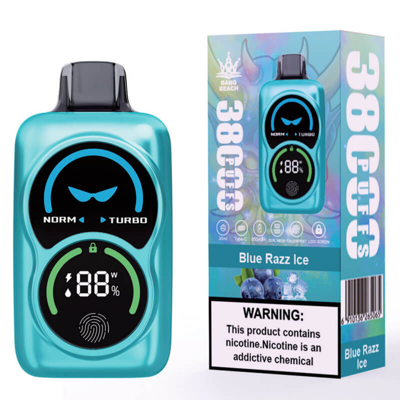 Bang Beach 38000 Puffs Disposable Vape  38ml  850mAh 12 Flavors