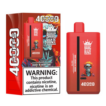 Bang Blaze 40000 Dual Flavors Disposable Vape - 40ml E-Liquid, 650mAh Battery 12 Flavors