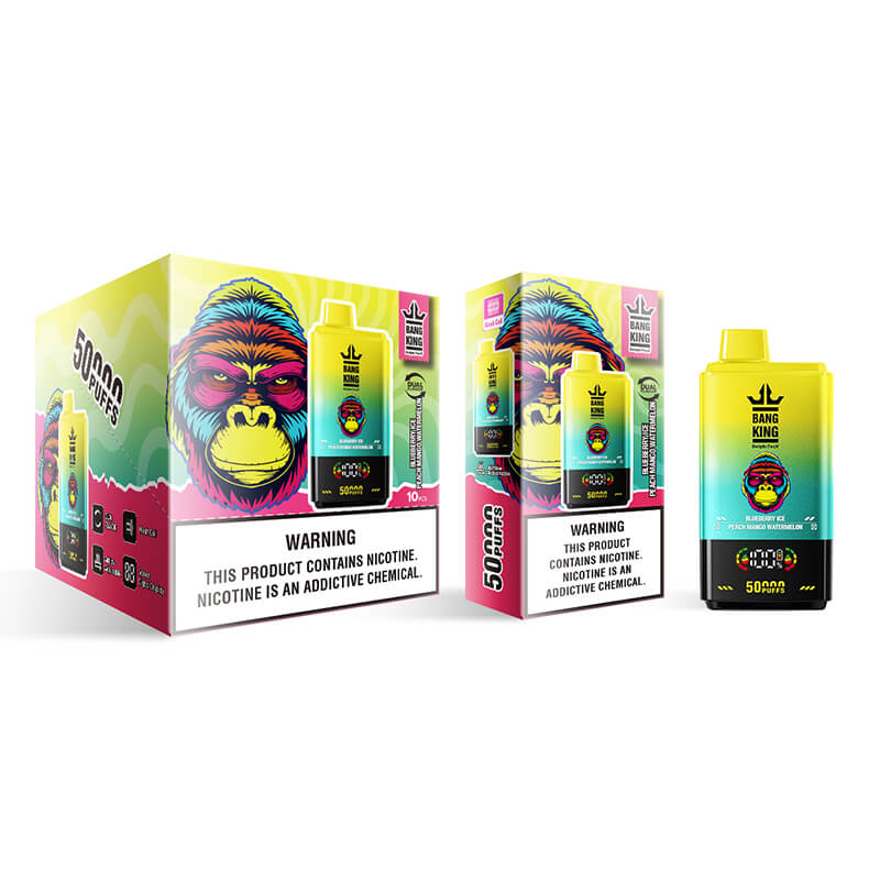 Bang King 50000 Puffs Disposable Vape - 50ml E-Liquid, 850mAh Battery 12 Flavors