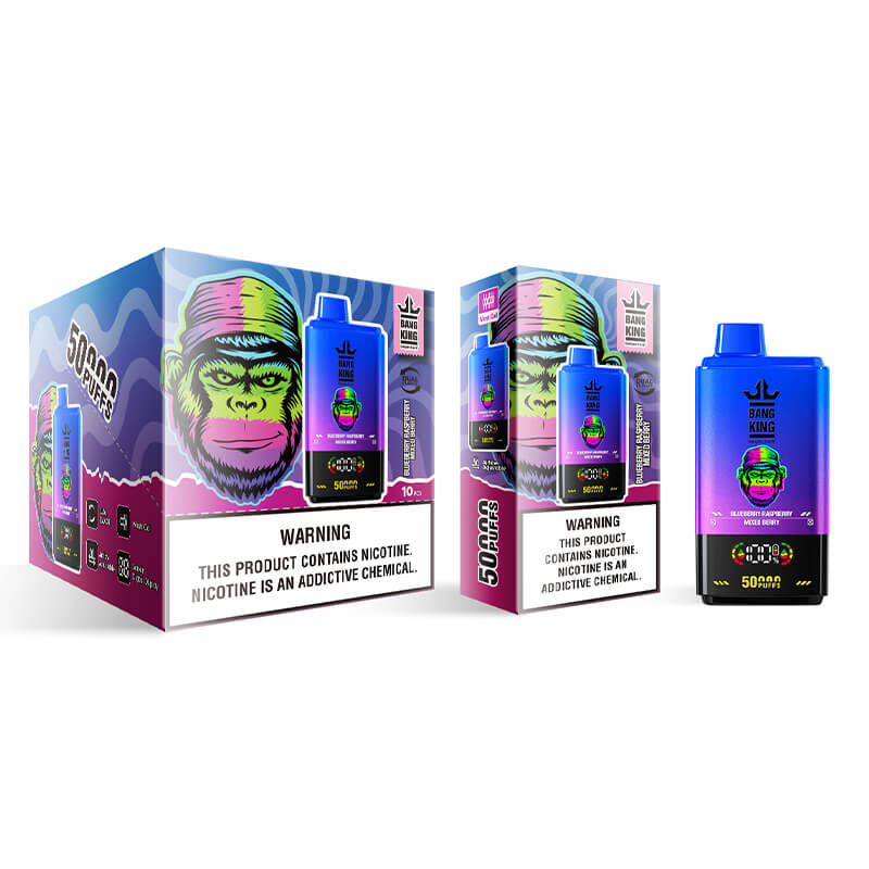Bang King 50000 Puffs Disposable Vape - 50ml E-Liquid, 850mAh Battery 12 Flavors