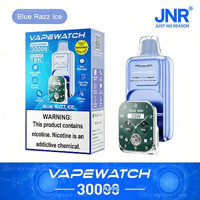 JNR Vape Watch 30000 Puffs Disposable Vape （2%3%5%Nicotine）19ML 850mAh 10 Flavors Available In Sales