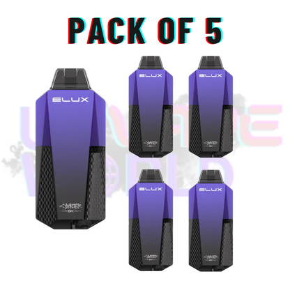 Blueberry Cherry Cranberry Elux CyberOver 6000 Puff 6K Pod Vape Kit