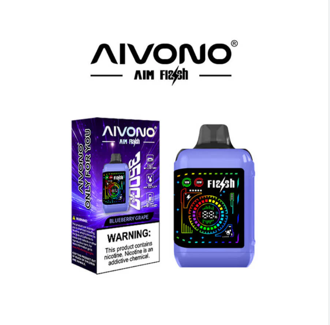AIVONO Aim Flash 35000 PuffsDisposable Vape 28ml 850mAh 15 Flavors