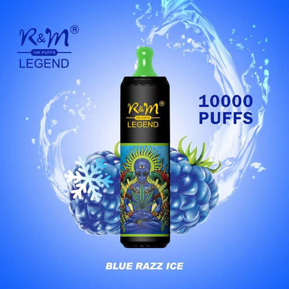 R&M Vape 10000K puffs  Disposable 20ML 850mah 19 Flavor Portable Stylish High-quality E-lectronic c igarette Vape E-liquid V aporizer Pod system Include Nicotine