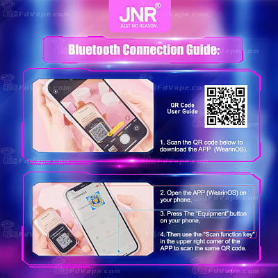 JNR Vape Watch 30000 Puffs Disposable Vape （2%3%5%Nicotine）19ML 850mAh 10 Flavors Available In Sales