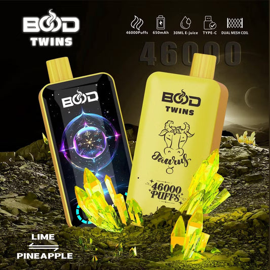 BOOD TWINS 46000 Puffs Disposable Vape Wholesale