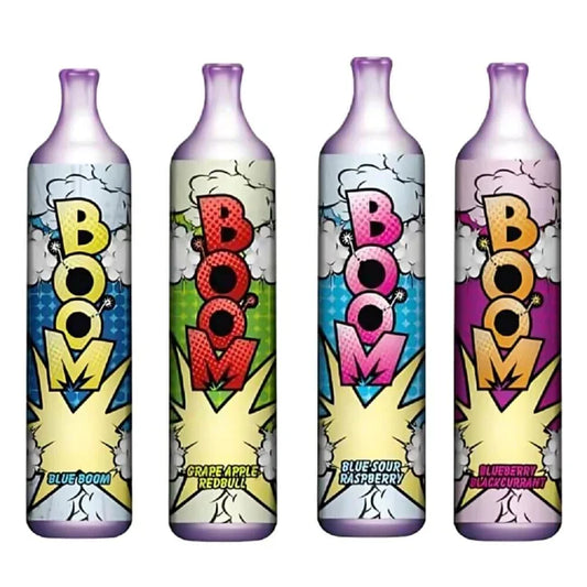 Boom Disposable Vape2 ml 20 mg  Up to 4000 Puffs Non rechargeable