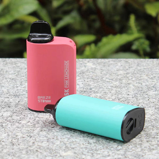 Breze Stiik Box Pro | 5K Puffs | Adjustable Airflow | 12 Flavors