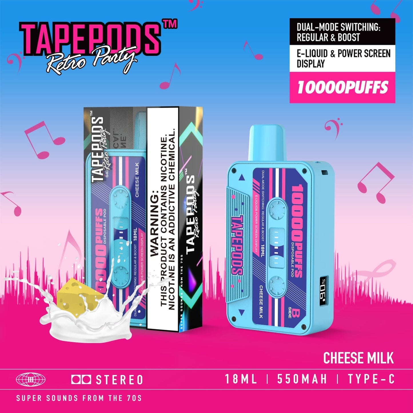 TAPEPODS VAPMOD QD114 10000Puffs Disposable Vape Wholesale