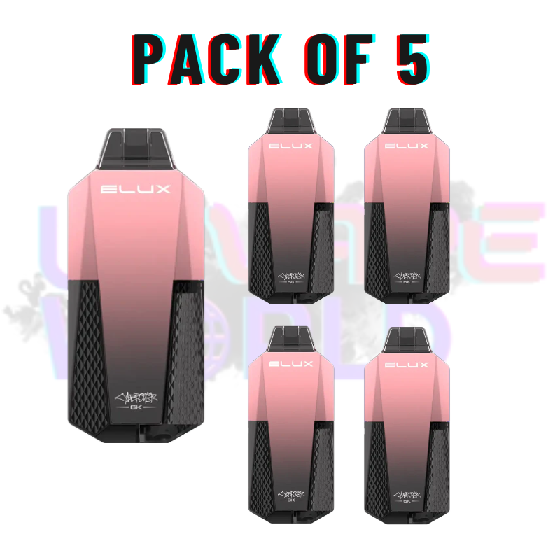 Cherry ICE Elux CyberOver 6000 Puff 6K Pod Vape Kit