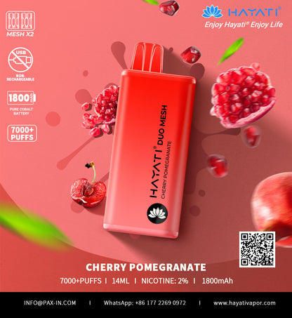 Hayati Duo Mesh 7000 Puffs Disposable Vape