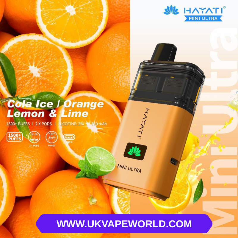 Cola ICE Hayati Mini Ultra 1500 Puff Twist Bar