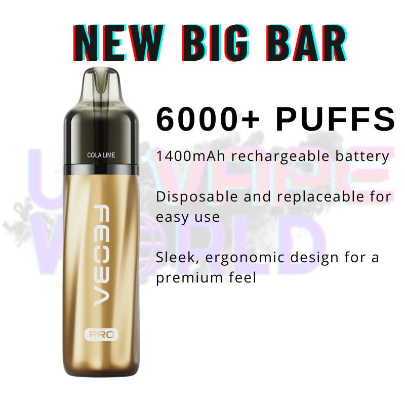 Cola Lime Feoba Pro 6000 6K Puff Pod Kit