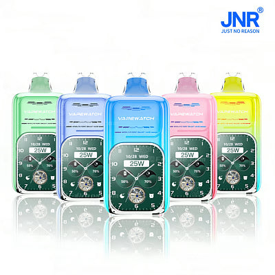 JNR Vape Watch 30000 Puffs Disposable Vape （2%3%5%Nicotine）19ML 850mAh 10 Flavors Available In Sales