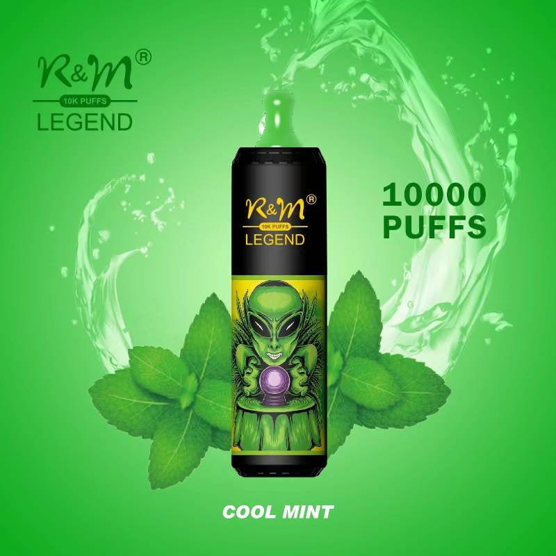 R&M Vape 10000K puffs  Disposable 20ML 850mah 19 Flavor Portable Stylish High-quality E-lectronic c igarette Vape E-liquid V aporizer Pod system Include Nicotine